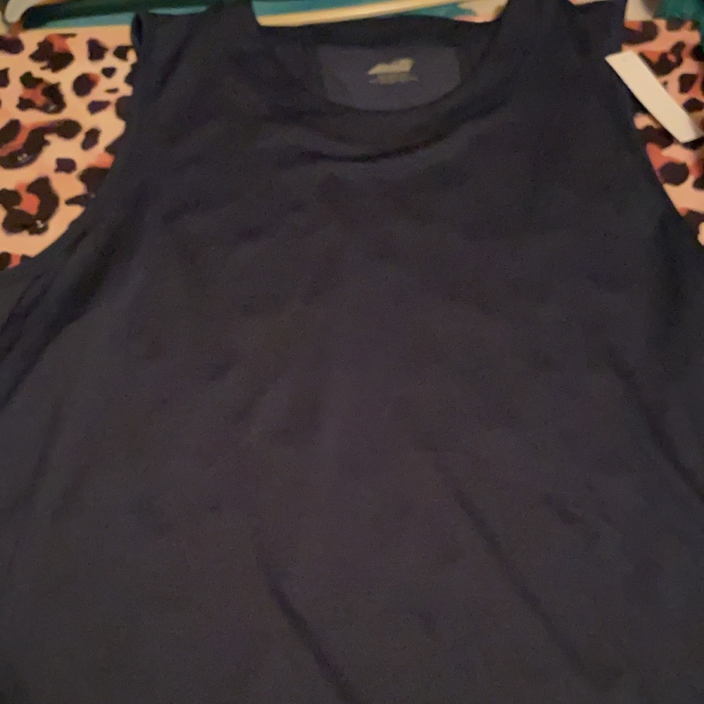Blue avia tank top